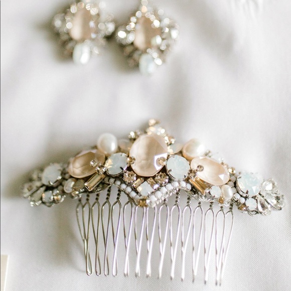 Haute Bride Wedding Earrings - Picture 5 of 5